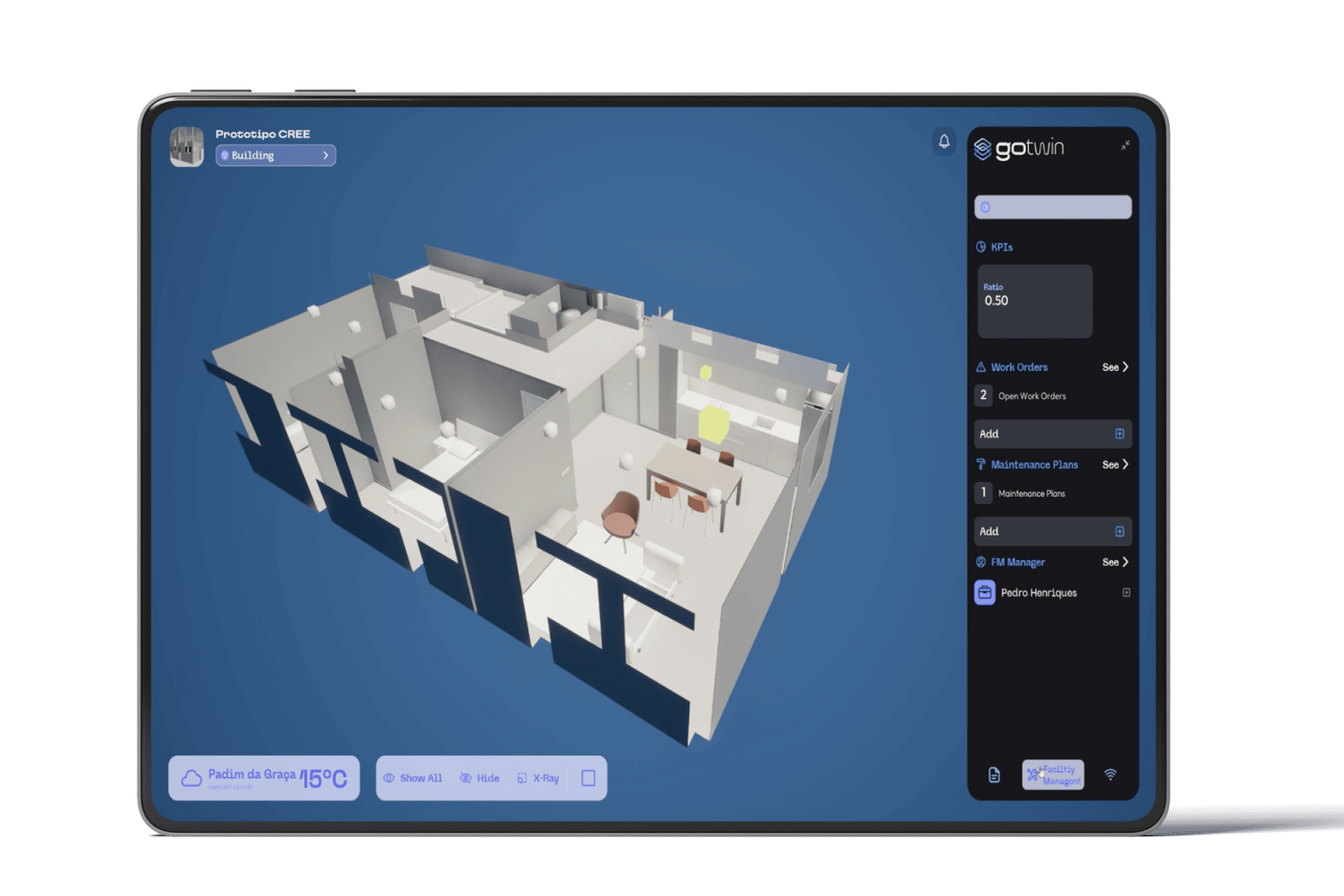 2D/3D and IoT Digital Twin Platform – GoTwin